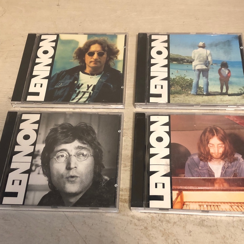 LENNON 4 CD Set 63 Songs John Lennon Please Read